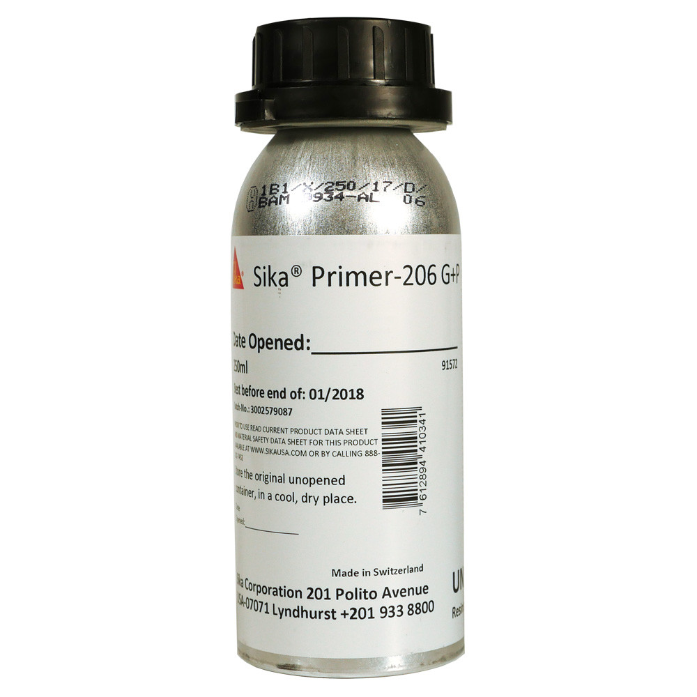 Sika Primer 206 G+P праймер для вклейки автостекол, 30, 100, 250, 1000мл. - фото 1 - id-p71945192