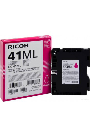 Картридж GC 41ML/ 405767 (для Ricoh Aficio SG2100/ SG3100/ SG3110/ SG3120/ SG7100) пурпурный