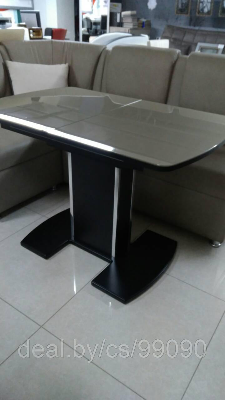 Стол KAPRI 5 кухонный раздвижной трансформер на одной опоре - фото 7 - id-p70396215