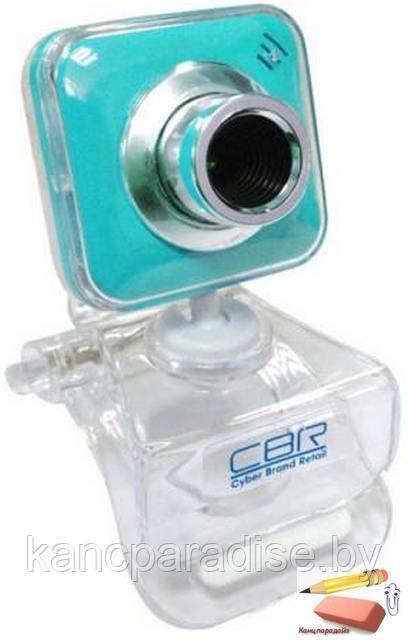 Веб-камера CBR CW-834M Blue, 4 линзы, 1,3 МП, с микрофоном - фото 2 - id-p71967001