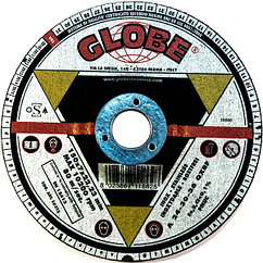Шлифовальный абразивный круг GLOBE 125х6,5х22,2 A24-36R