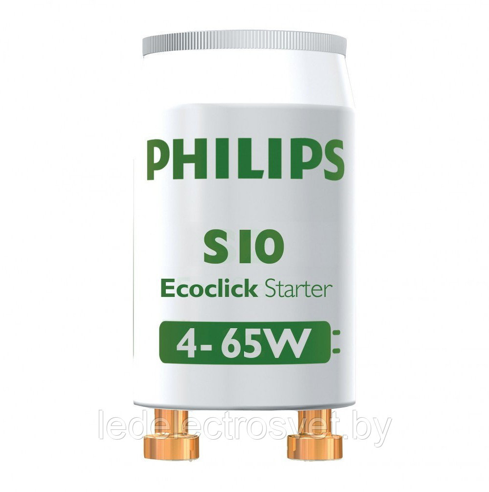 Стартер : S10 4-65W SIN 220-240 V WH EUR/12X25CT Philips