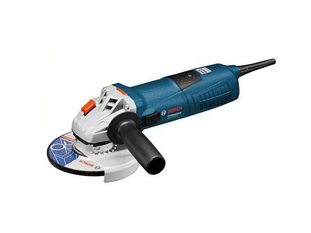 Одноручная углошлифмашина BOSCH GWS 13-125 CI в чем. (1300 Вт, диск 125х22 мм, вибро, плавный пуск, без рег.)