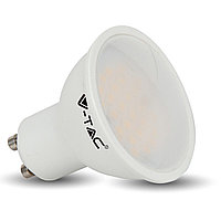 Светодиодная лампа матовая V-Tac 5 Вт, 400lm, GU10, 4000К, 110 градусов