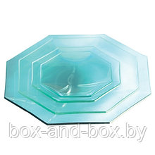 Стеклянная тарелка MZ многоугольник 28