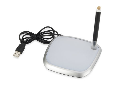 USB Hub на 3 порта с меняющей цвет подсветкой, фото 2