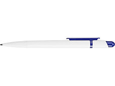 Ручка шариковая Этюд, белый/синий, фото 2
