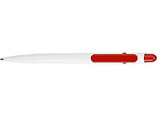 Ручка шариковая Этюд, белый/красный, фото 3