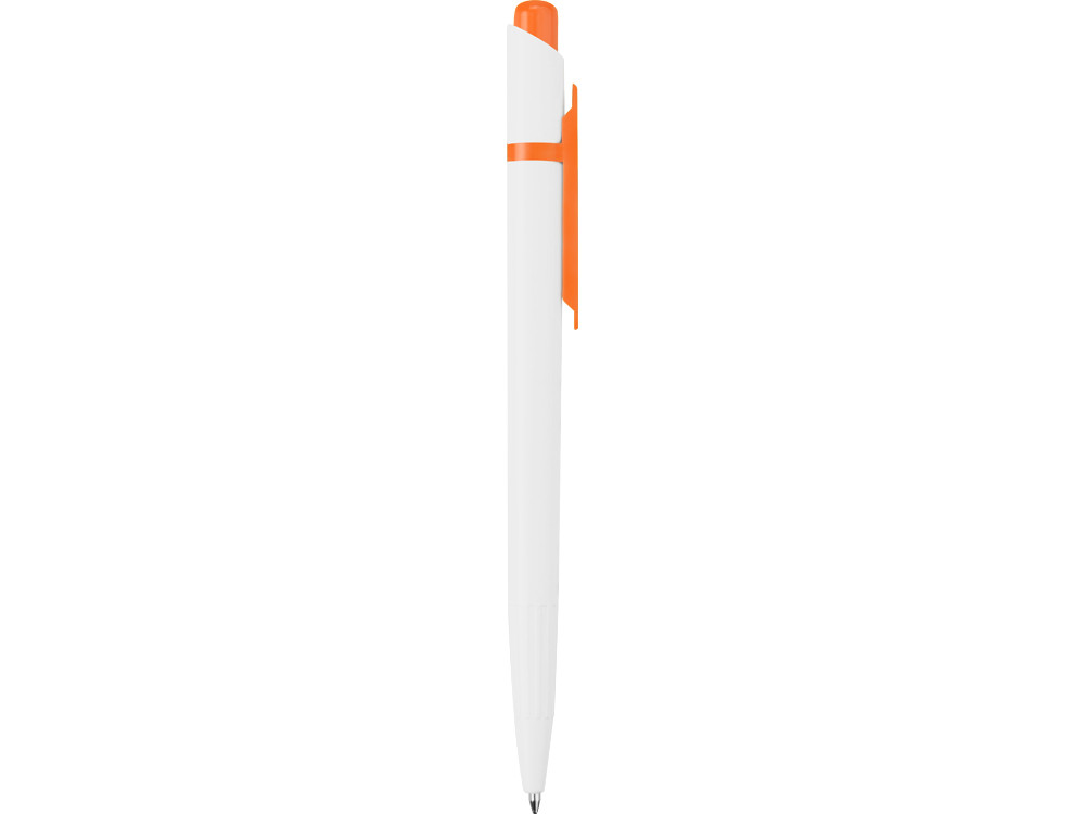 Ручка шариковая Этюд, белый/оранжевый - фото 3 - id-p72051729