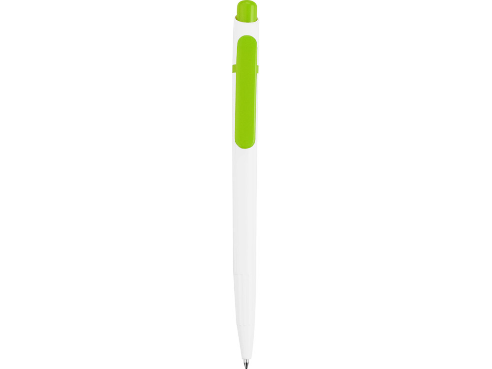 Ручка шариковая Этюд, белый/зеленое яблоко - фото 2 - id-p72051733