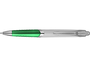 Ручка шариковая Призма, белый/зеленый, фото 2
