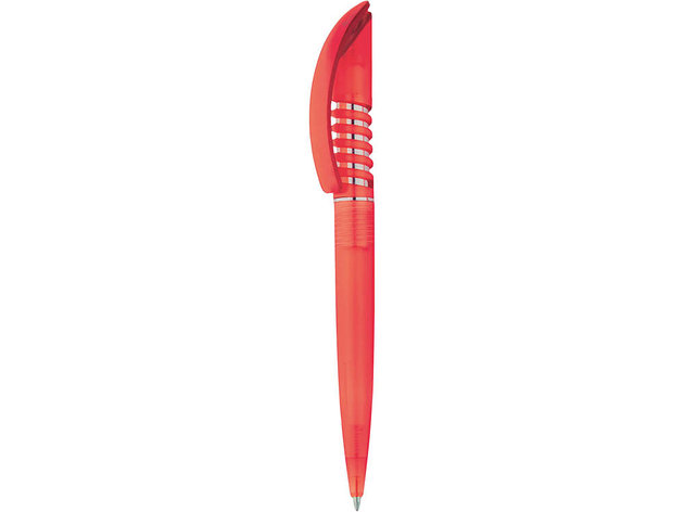 Ручка шариковая Серпантин красная, фото 2