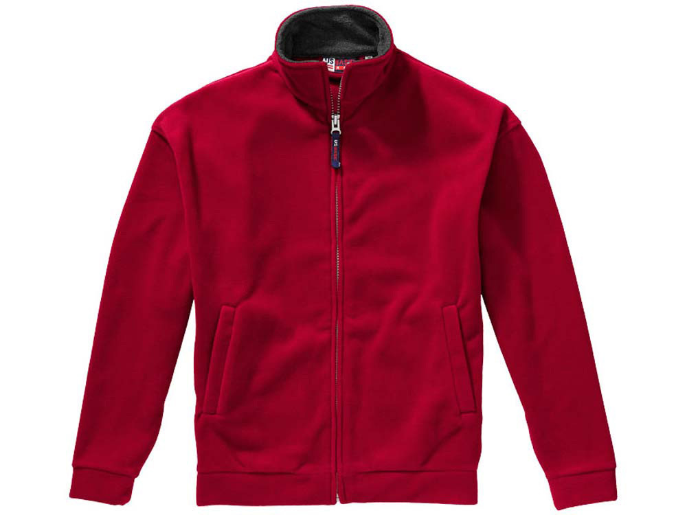 Куртка флисовая Nashville мужская, красный/пепельно-серый - фото 4 - id-p72052631