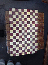 Бамбуковый коврик-сидушка для бани