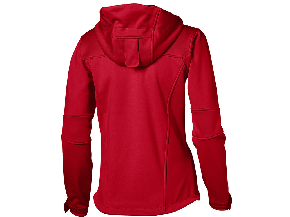 Куртка софтшел Match женская, красный/серый - фото 2