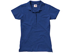 Рубашка поло First женская, классический синий, фото 3