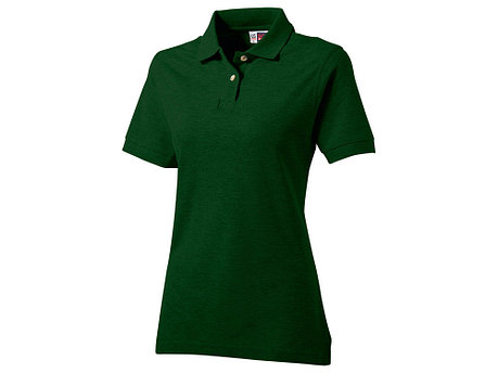 Рубашка поло Boston женская, бутылочный зеленый, фото 2