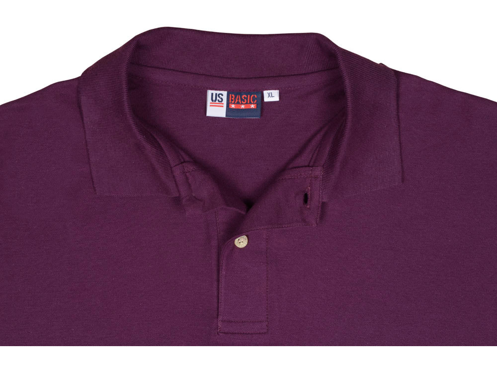 Рубашка поло Boston мужская, темно-фиолетовый - фото 3 - id-p72055898