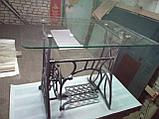 Швейная машинка "Зингер", стеклянные столы под заказ, фото 6