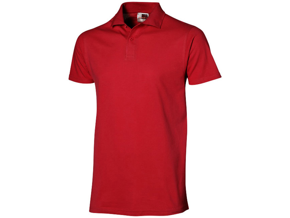 Рубашка поло First мужская, красный - фото 1 - id-p72056053