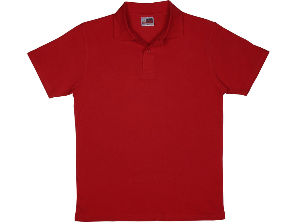 Рубашка поло First мужская, красный - фото 3 - id-p72056053