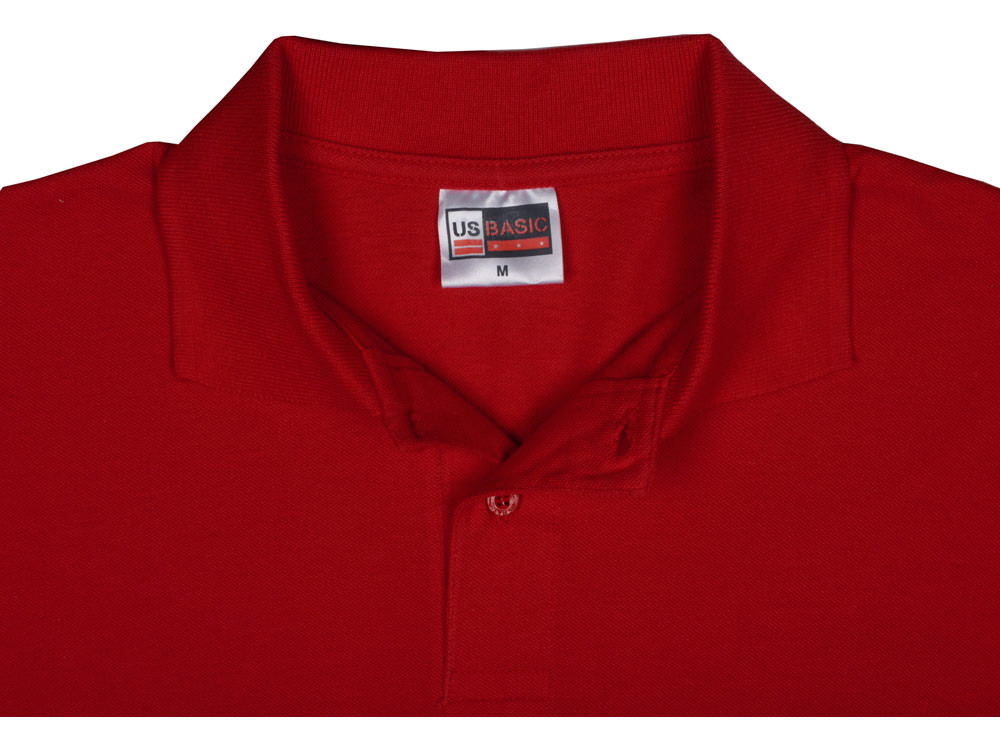 Рубашка поло First мужская, красный - фото 5 - id-p72056053