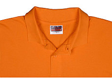 Рубашка поло First мужская, оранжевый, фото 3