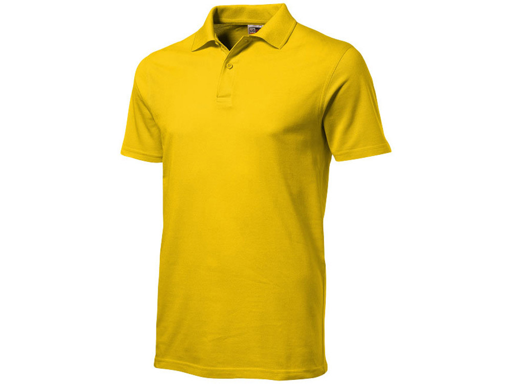 Рубашка поло First мужская, золотисто-желтый - фото 1 - id-p72056111