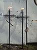 Крест металлический ритуальный, фото 3