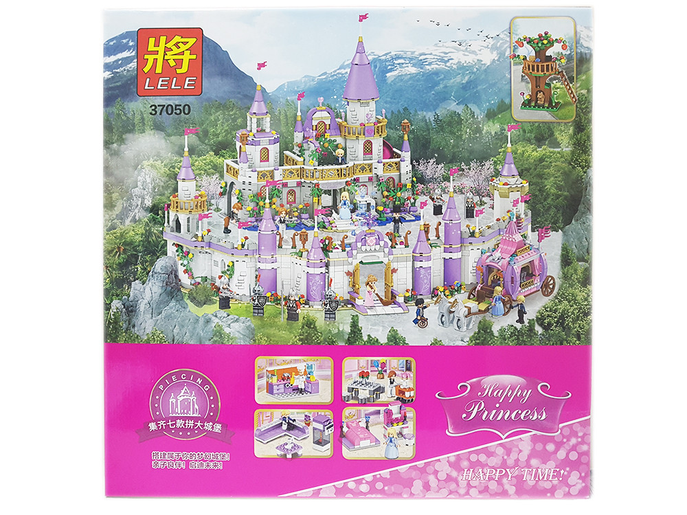 Конструктор Disney Princess Замок Золушки 37050, 751 дет, аналог LEGO Disney Princess - фото 2 - id-p72102784