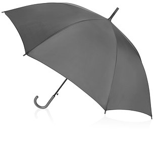 Зонт-трость Яркость, светло-серый, фото 2