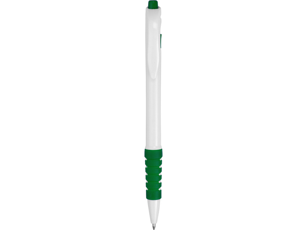 Ручка шариковая Фиджи, белый/зеленый - фото 2 - id-p72073540