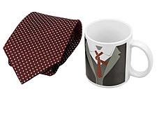 Набор: кружка и галстук Утро джентльмена, фото 2