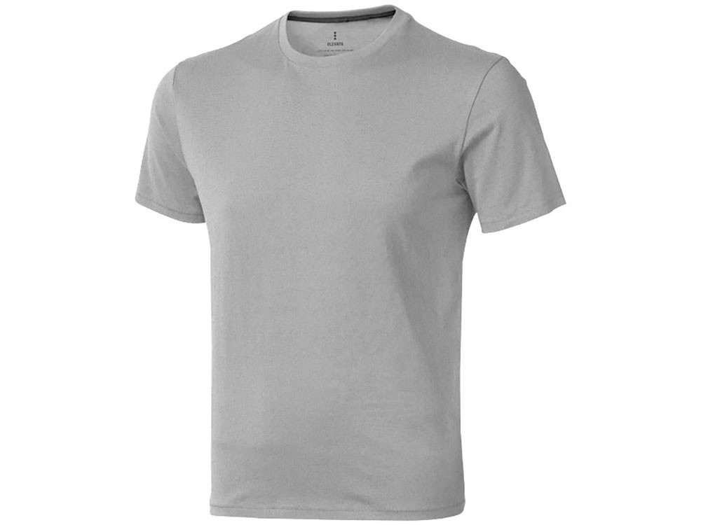 Nanaimo мужская футболка с коротким рукавом, серый меланж - фото 1 - id-p72074357