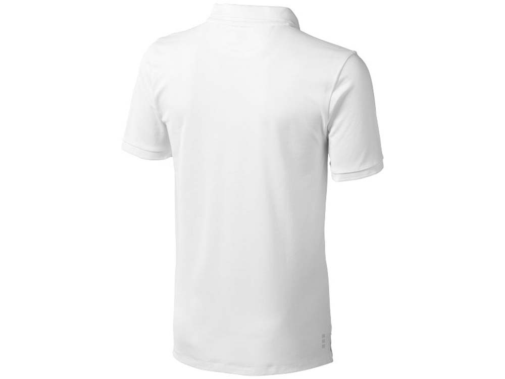 Calgary мужская футболка-поло с коротким рукавом, белый - фото 2 - id-p72075050