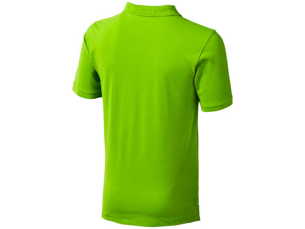 Calgary мужская футболка-поло с коротким рукавом, зеленое яблоко - фото 2 - id-p72075066
