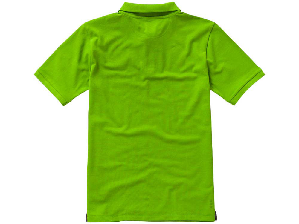 Calgary мужская футболка-поло с коротким рукавом, зеленое яблоко - фото 3 - id-p72075066