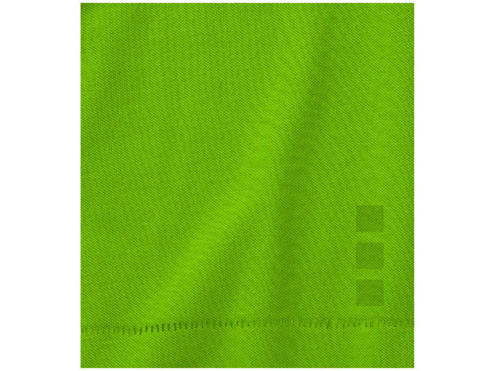 Calgary мужская футболка-поло с коротким рукавом, зеленое яблоко - фото 5 - id-p72075066