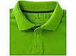 Calgary мужская футболка-поло с коротким рукавом, зеленое яблоко, фото 3