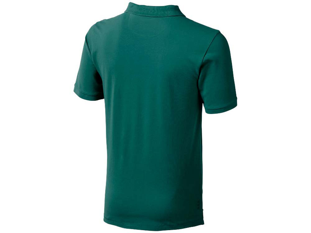 Calgary мужская футболка-поло с коротким рукавом, изумрудный - фото 2 - id-p72075072