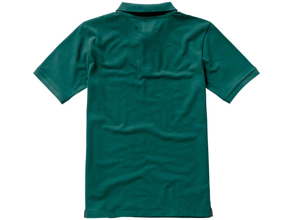 Calgary мужская футболка-поло с коротким рукавом, изумрудный - фото 3 - id-p72075072