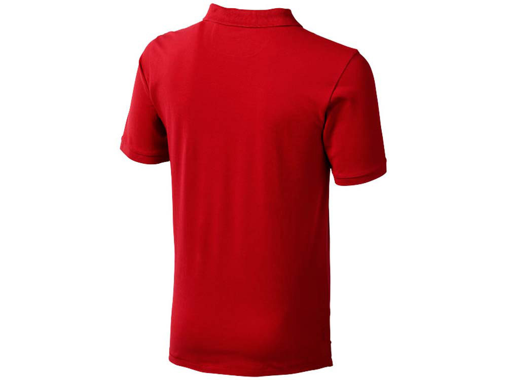 Calgary мужская футболка-поло с коротким рукавом, красный - фото 2 - id-p72075080