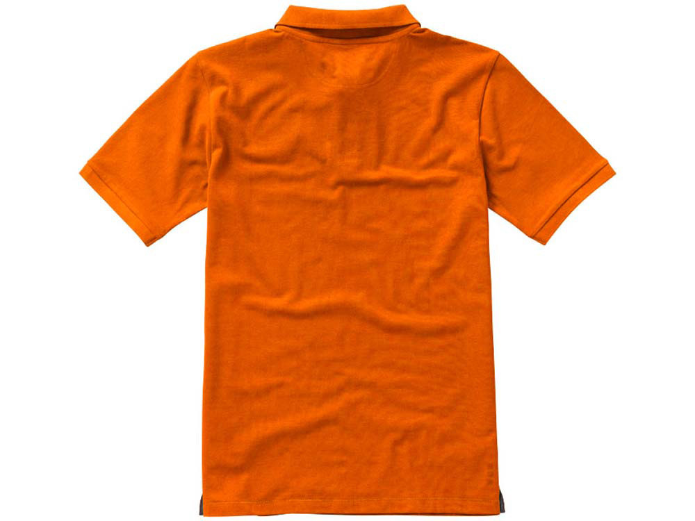 Calgary мужская футболка-поло с коротким рукавом, оранжевый - фото 3 - id-p72075090