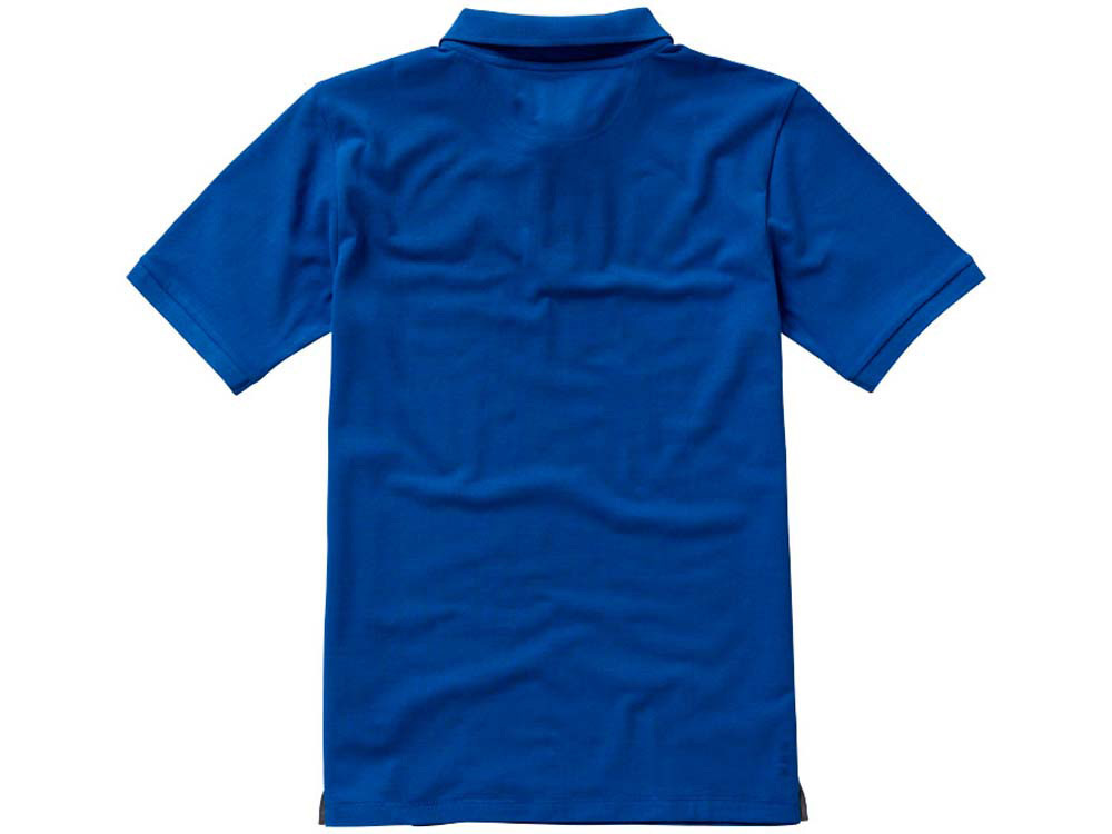 Calgary мужская футболка-поло с коротким рукавом, синий - фото 3 - id-p72075097