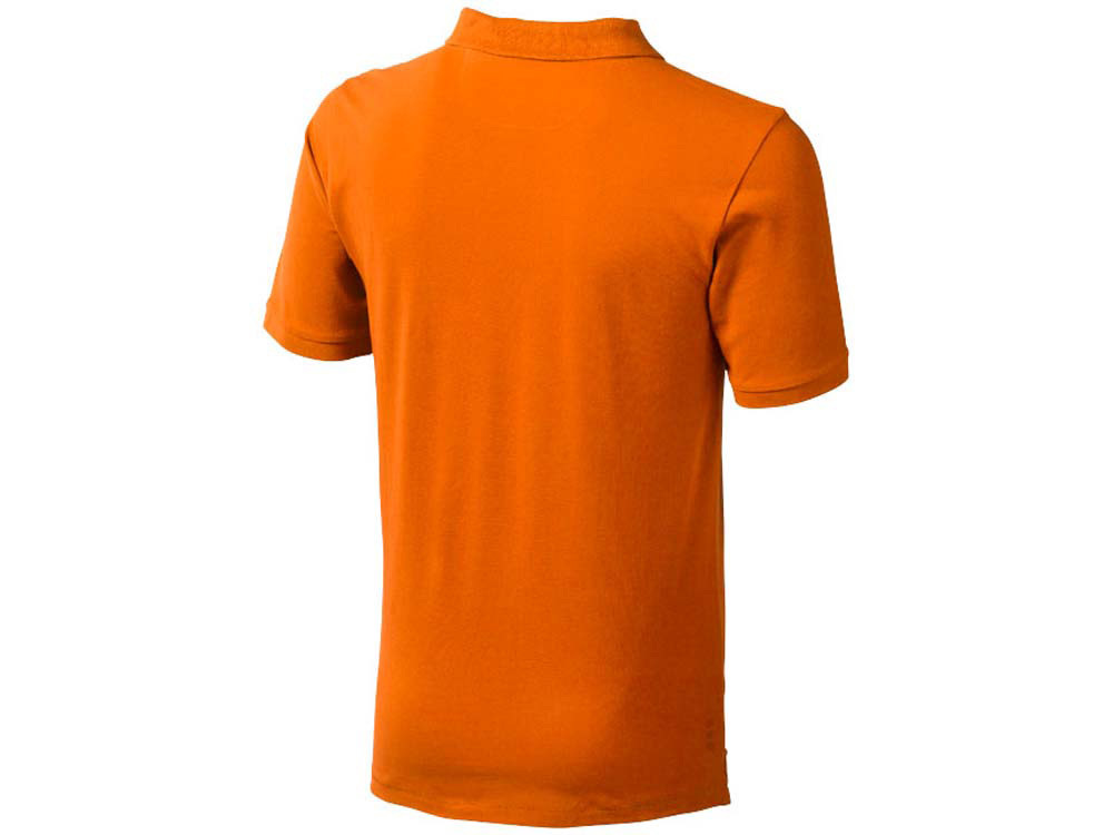 Calgary мужская футболка-поло с коротким рукавом, оранжевый - фото 2 - id-p72075093