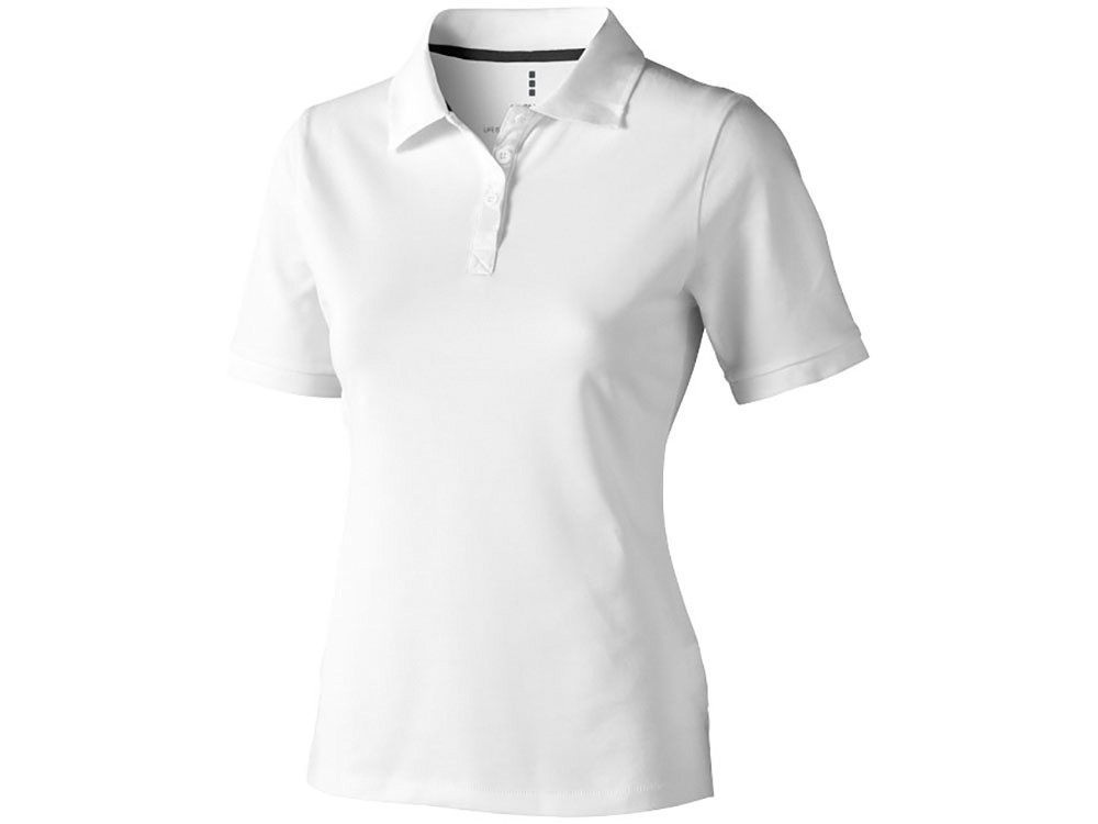 Calgary женская футболка-поло с коротким рукавом, белый - фото 1 - id-p72075471