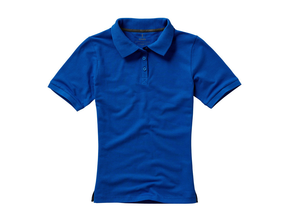 Calgary женская футболка-поло с коротким рукавом, синий - фото 1 - id-p72075507