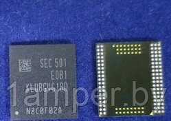 Микросхема Flash-памяти eMMC klubg4g1bd-e0b1 для Samsung Galaxy S6 G920 32Gb - фото 1 - id-p72147144