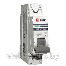 Автоматический выключатель ВА 47-63 4,5kA 1P (B) EKF PROxima