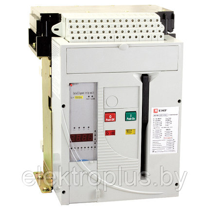 Автоматический выключатель ВА-450 1600/400А 3P 55кА стационарный EKF, фото 2